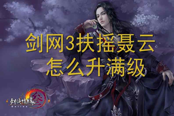 剑网3扶摇聂云怎么升满级