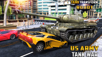 美国坦克变换机器人