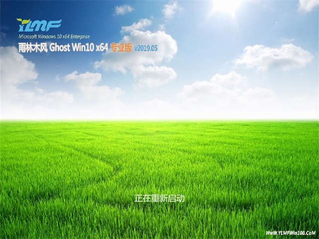 雨林木风Ghost Win10 X64位 特别专业版v2019.05