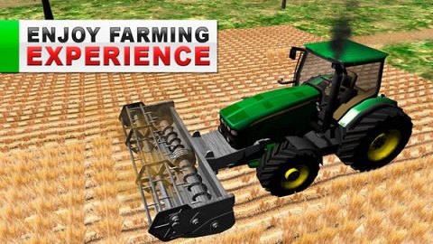 绿色农场拖拉机模拟器